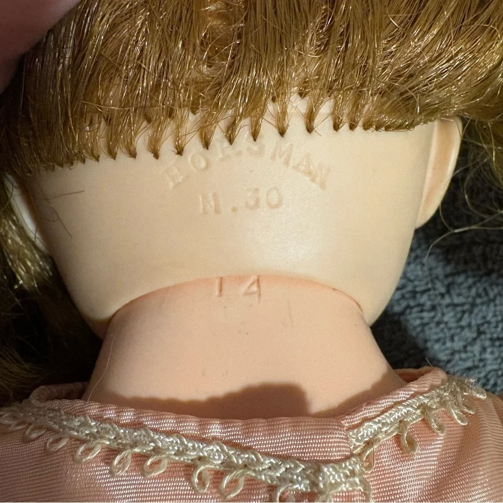 Vintage Horsman No. 30 Sleepy Eye Doll in Original Clothes 13”  - Made In USA
